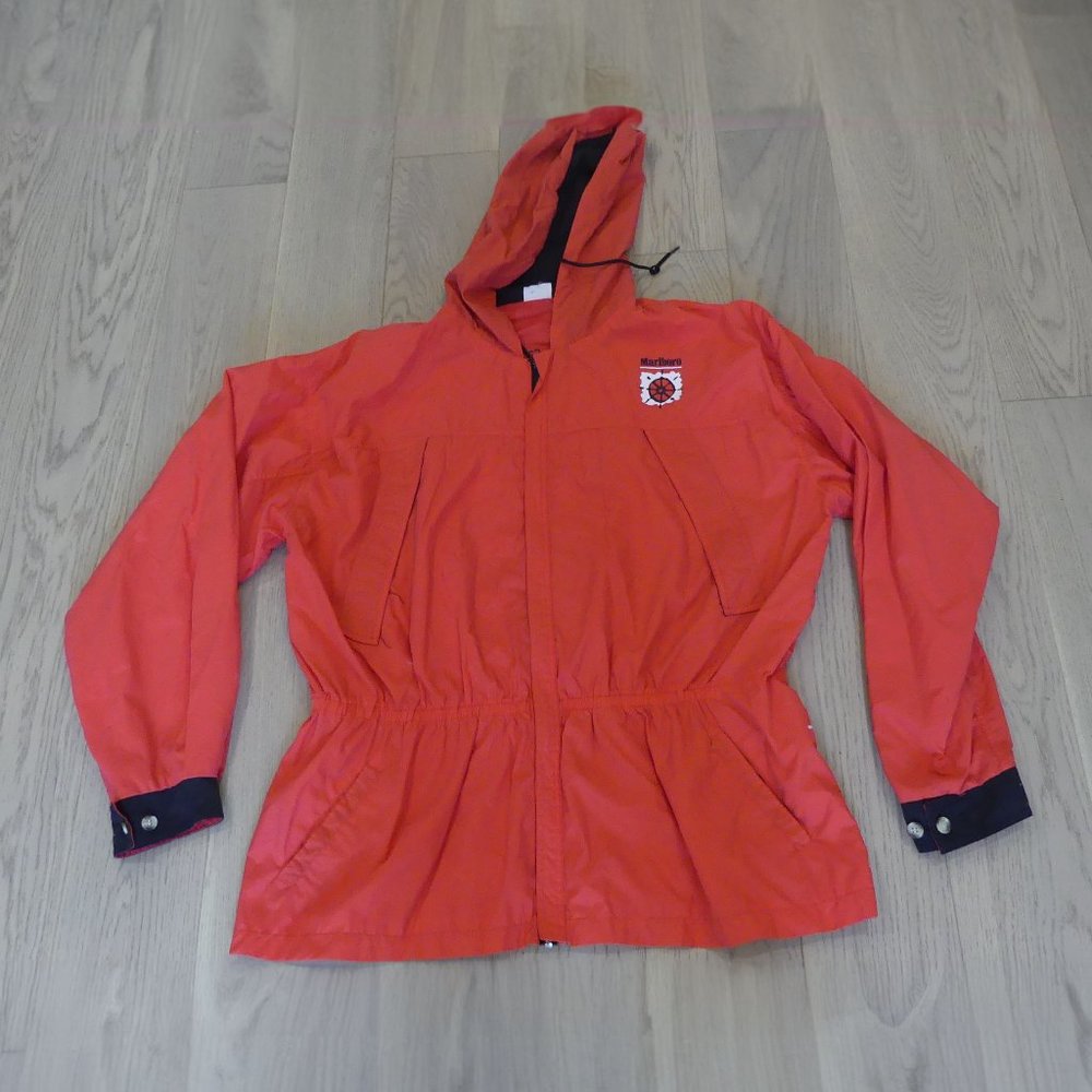 Marlboro Viva Red XLarge Rain Jacket